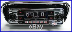 Vintage 60's Look AM FM Car Stereo Radio iPOD & USB CD BLUETOOTH Classic Style