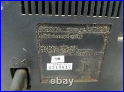 Vintage 80's Sony 3pc AM/FM Cassette-corder Boombox CFS-1010 For Parts
