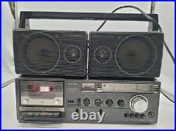 Vintage 80's Toshiba Boombox RT-8700S Radio Cassette Recorder HiFi PARTS READ
