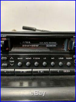 Vintage AIWA CT-X3600 Stereo Vtg Indash Radio Cassette Tape Pullout Fully Tested