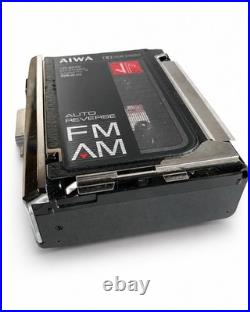 Vintage AIWA HS-T200 AM/FM Auto Reverse Cassette Player Dolby Parts/Repair