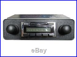 Vintage Adjustable AM FM iPod Car Radio Classic Style Shaft Knobs Preset Buttons