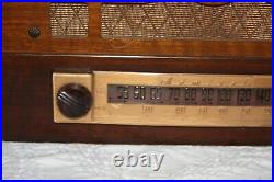 Vintage Admiral 6T06-4A1 Table Top Tube Radio Untested Parts or Repair