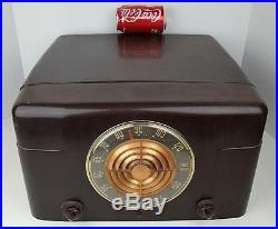 Vintage Admiral Radio Phonograph Record Player Model 5Y22N Art Deco Parts Repair