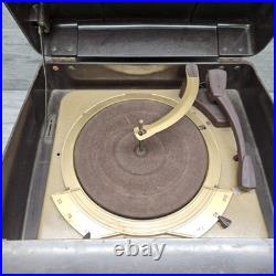 Vintage Admiral Tube Radio 5Y22A N & Multi-Speed Phono Player PARTS REPAIR POWER
