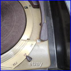 Vintage Admiral Tube Radio 5Y22A N & Multi-Speed Phono Player PARTS REPAIR POWER