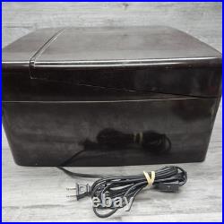 Vintage Admiral Tube Radio 5Y22A N & Multi-Speed Phono Player PARTS REPAIR POWER