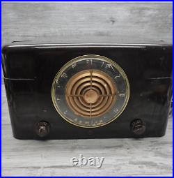 Vintage Admiral Tube Radio 5Y22A N & Multi-Speed Phono Player PARTS REPAIR POWER