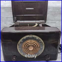 Vintage Admiral Tube Radio 5Y22A N & Multi-Speed Phono Player PARTS REPAIR POWER