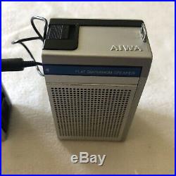 Vintage Aiwa HS-J110 for parts or repair RADIO Works/Cassette Not -Free Shipping