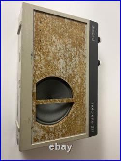 Vintage Akkord Motorette 211 AM FM Radio Made in West Germany Parts Repair