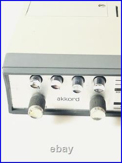 Vintage Akkord Motorette 211 AM FM Radio Made in West Germany Parts Repair