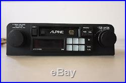 Vintage Alpine 7167 Dual Shaft Radio For Parts or Repair