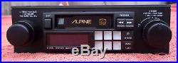 Vintage Alpine AM/FM Cassette shaft style radio 7269 -Tested