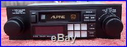 Vintage Alpine AM/FM Cassette shaft style radio 7269 -Tested