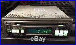 Vintage Alpine AM/FM radio CD player model CDM-7833 High powered used Xlnt