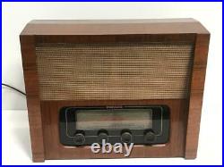 Vintage Ambassador Model A. F. M. T. M Valve Radio For Parts or Repair 7117