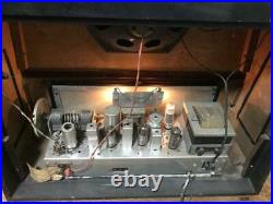 Vintage Ambassador Model A. F. M. T. M Valve Radio For Parts or Repair 7117