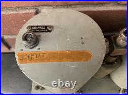 Vintage Antenna Coupler Serial CU-377/UR Channel 1 & 2 Megacycles-Parts Untested