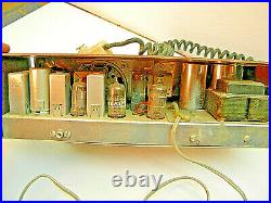 Vintage Antique CB Tube Radio Heathkit Model GW-10, 115V, Parts or repair