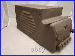 Vintage Antique Crosley A358 Roamio Car Radio Untested For Parts Or Repair