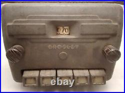 Vintage Antique Crosley A358 Roamio Car Radio Untested For Parts Or Repair