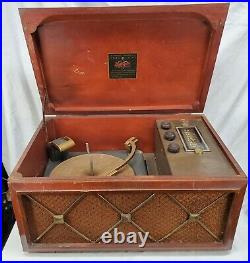 Vintage Antique -GE Tube -Radio Phonograph Combination -118 -For Parts or Repair