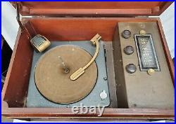 Vintage Antique -GE Tube -Radio Phonograph Combination -118 -For Parts or Repair