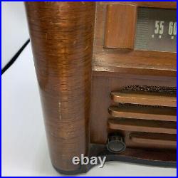 Vintage Antique Radio Silvertone Model 6051 Wood Tabletop 1946/47 Sears Parts