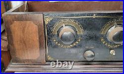 Vintage -Antique -Resona Special Six -6 Tube Radio Chassis -For Parts or Repair