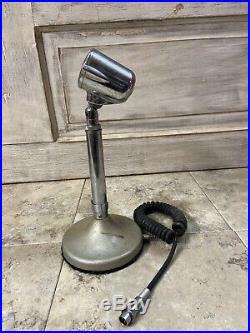 Vintage Astatic 10-DA Microphone & Desk Stand CB Ham Radio Parts or Project