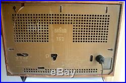 Vintage BRAUN TS2 Radio Made In West Germany Doesn't Work For Parts Or Repair