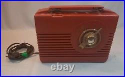 Vintage Bakelite Airline Radio SEE DESCRIPTION PARTS OR REPAIR F/SHIP