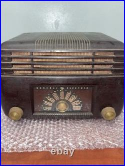 Vintage Bakelite General Electric GE Tube Radio Model 100 Parts Or Restore