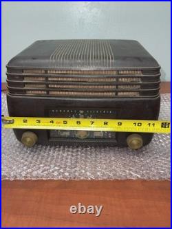 Vintage Bakelite General Electric GE Tube Radio Model 100 Parts Or Restore