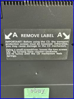 Vintage Bang & Olufsen BeoSound 2000 Century CD Tape Radio Aux As Is For Parts