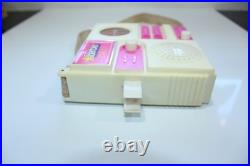 Vintage Barbie Disco Radio Solid State AM With Carry Strap Untested Parts Repair