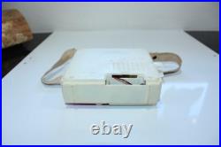 Vintage Barbie Disco Radio Solid State AM With Carry Strap Untested Parts Repair