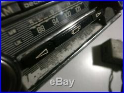 Vintage Becker AM/FM Mexico 485 Cassette Radio Mercedes Porsche Ferrari WORKS
