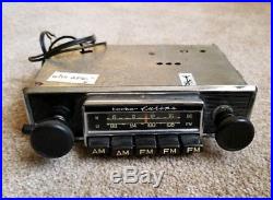 Vintage Becker Europa In Dash Radio with Knobs, AM/FM Tuning Made In Germany BMW