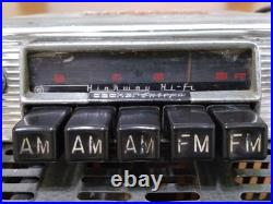Vintage Becker Europa Tube Style Radio Stereo For parts or Repair