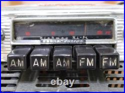 Vintage Becker Europa Tube Style Radio Stereo For parts or Repair