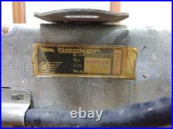 Vintage Becker Europa Tube Style Radio Stereo For parts or Repair