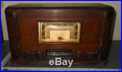 Vintage Belmont Skyrover 7D22 Tube Radio PARTS/REPAIR
