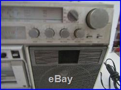 Vintage Boom Box Radio Aiwa Stereo 990 Boombox Radio Works Parts Restore