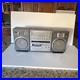 Vintage-Boombox-FISHER-PH490K-PH-490-Stereo-Cassette-Radio-For-Parts-Or-Repair-01-ig