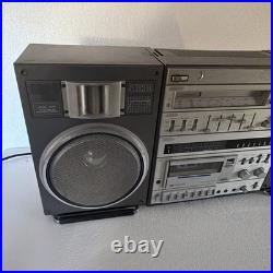 Vintage Boombox FISHER PH490K PH-490 Stereo Cassette Radio For Parts Or Repair