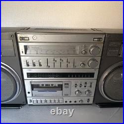 Vintage Boombox FISHER PH490K PH-490 Stereo Cassette Radio For Parts Or Repair
