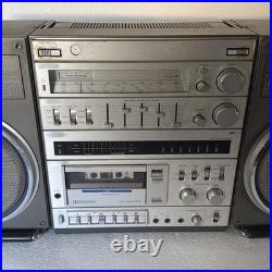 Vintage Boombox FISHER PH490K PH-490 Stereo Cassette Radio For Parts Or Repair