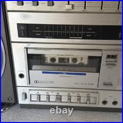 Vintage Boombox FISHER PH490K PH-490 Stereo Cassette Radio For Parts Or Repair